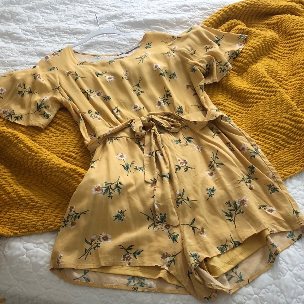 Flirty Floral Romper